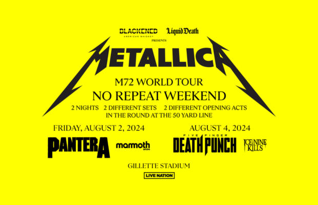 Metallica Driveaway Giveaway
