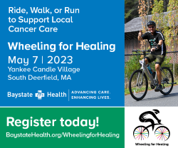 Wheeling for Healing Ride, Walk, Run for cancer care and services at Baystate Health